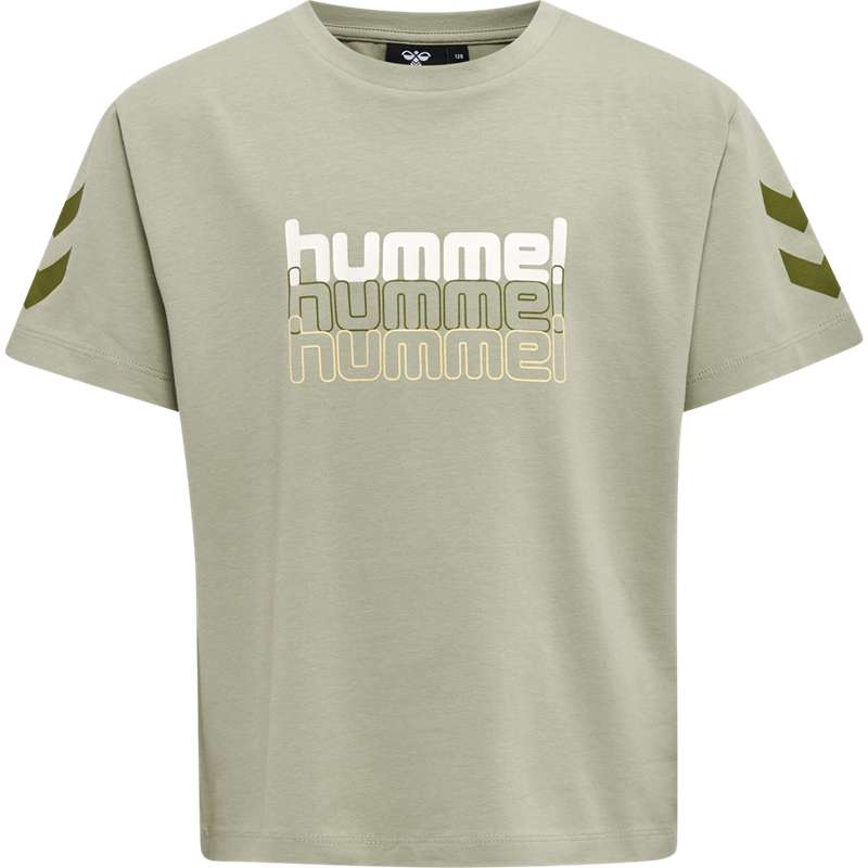Hummel Cloud Loose S/S T-shirts Kinder Grau | 521161-218