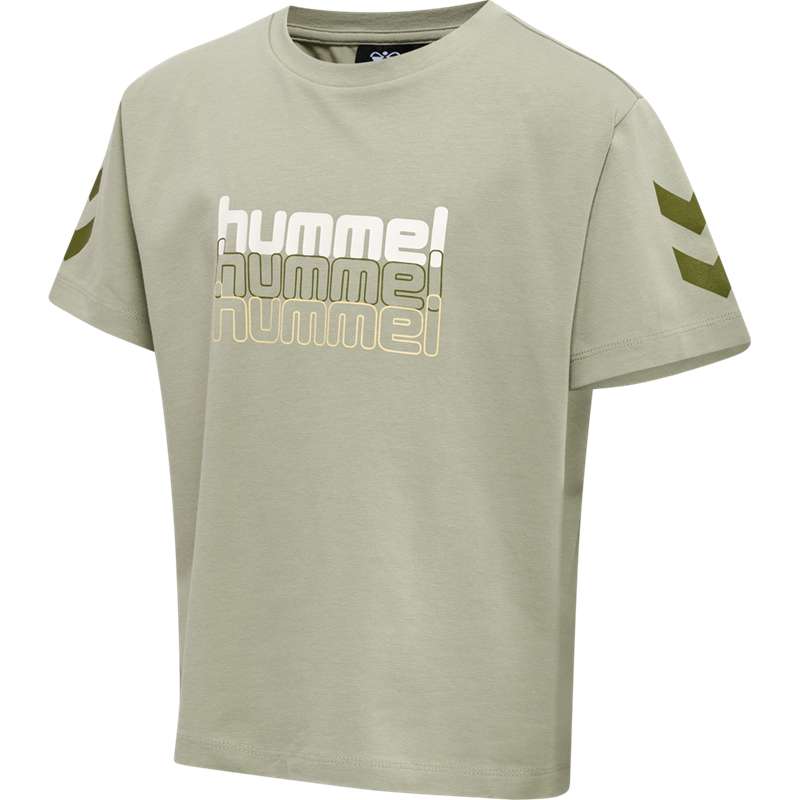 Hummel Cloud Loose S/S T-shirts Kinder Grau | 521161-218