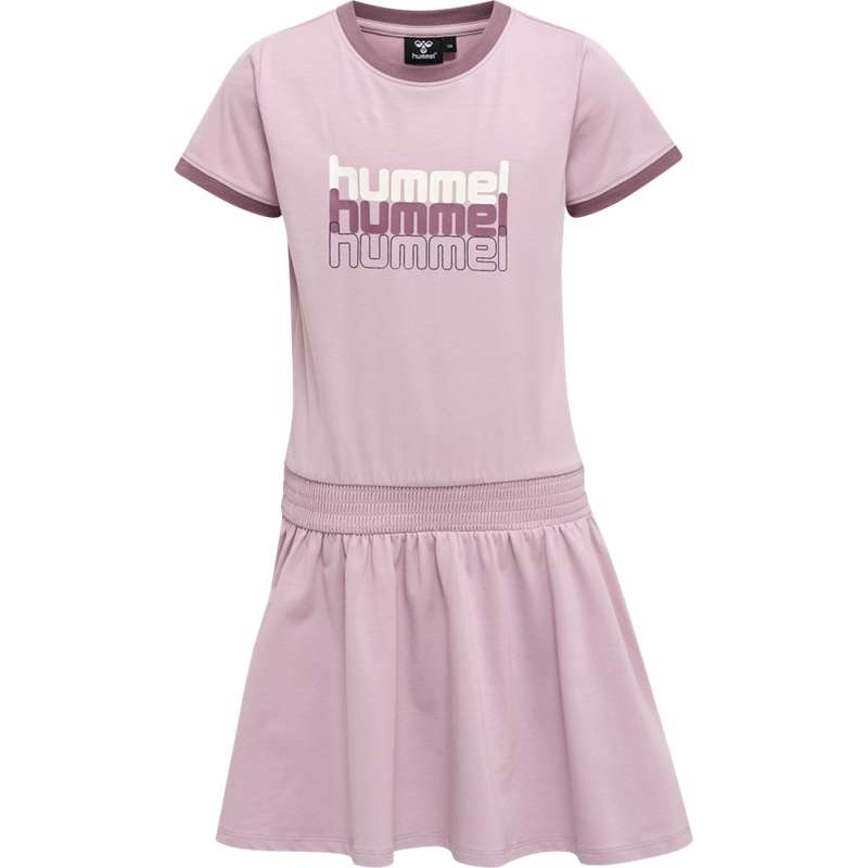 Hummel Cloud S/S Kleid Kinder Rosa | 985478-123