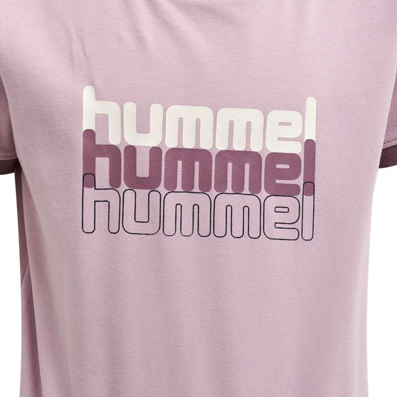 Hummel Cloud S/S Kleid Kinder Rosa | 985478-123