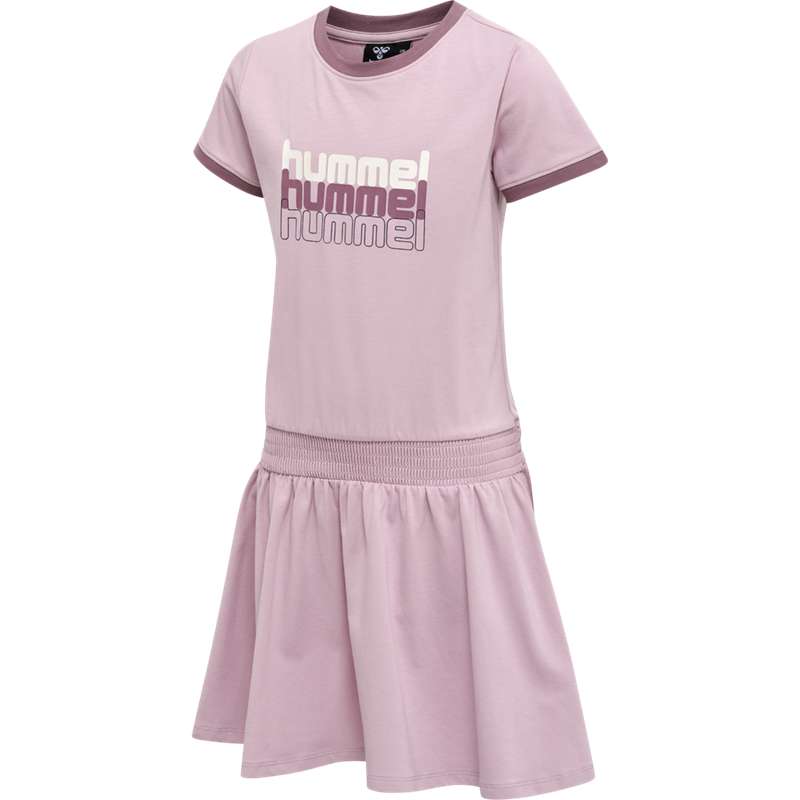 Hummel Cloud S/S Kleid Kinder Rosa | 985478-123