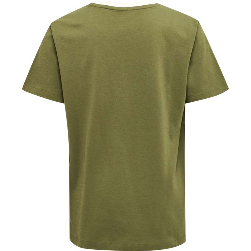 Hummel Cloud S/S T-shirts Kinder Olivgrün | 773598-561