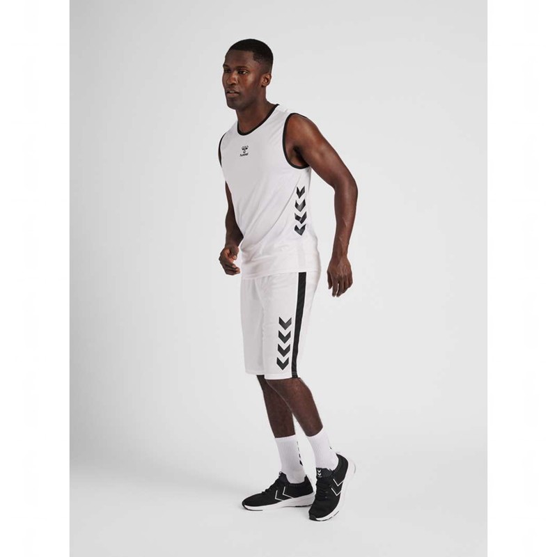 Hummel Core Xk Basket Hose Herren Weiß | 104223-141