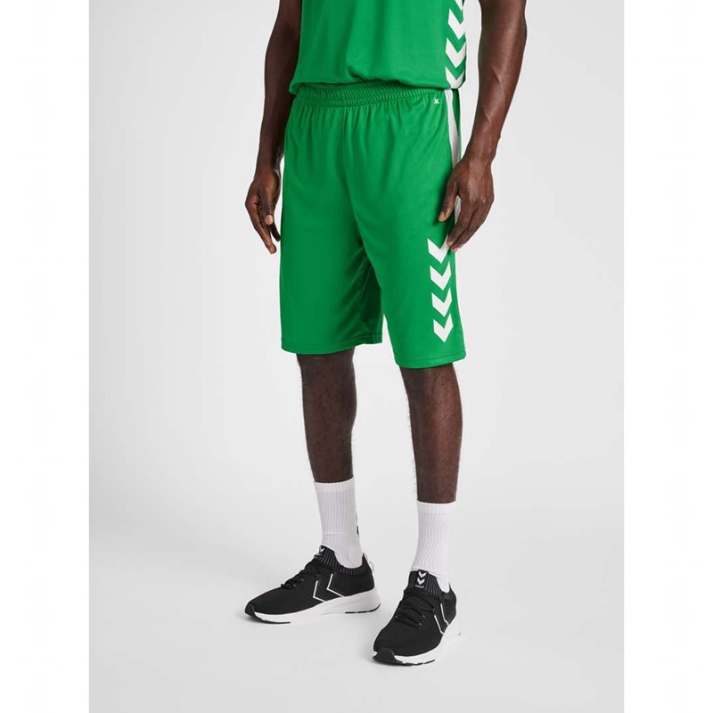 Hummel Core Xk Basket Kurze Hose Herren Grün | 387421-035