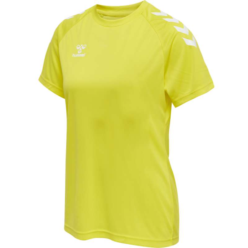 Hummel Core Xk Core Poly S/S Hoodie Damen Gelb | 824514-950
