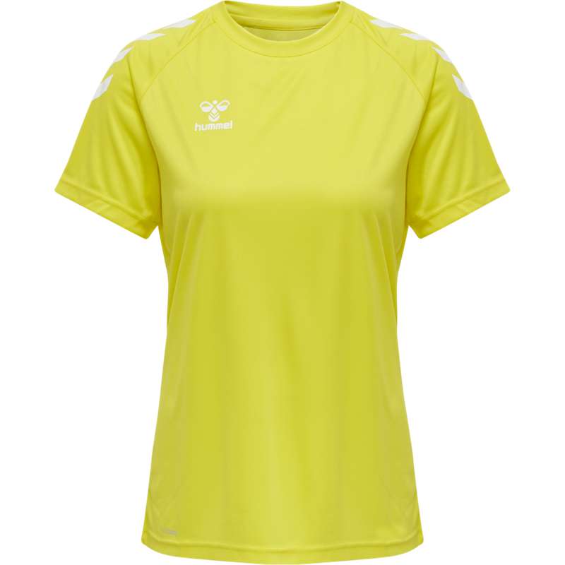 Hummel Core Xk Core Poly S/S Hoodie Damen Gelb | 824514-950