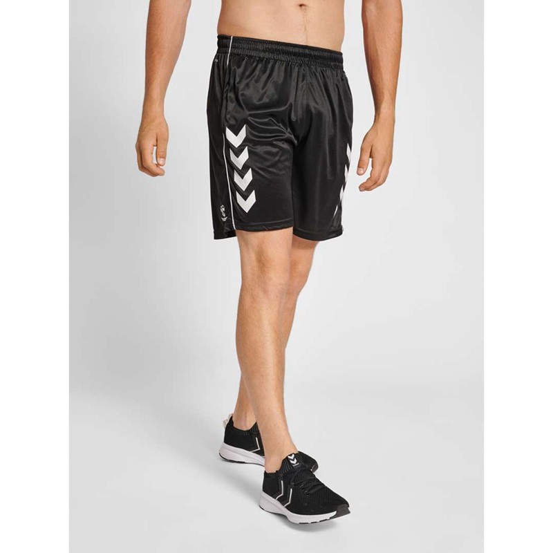 Hummel Core Xk Poly Coach Kurze Hose Herren Schwarz | 058239-319