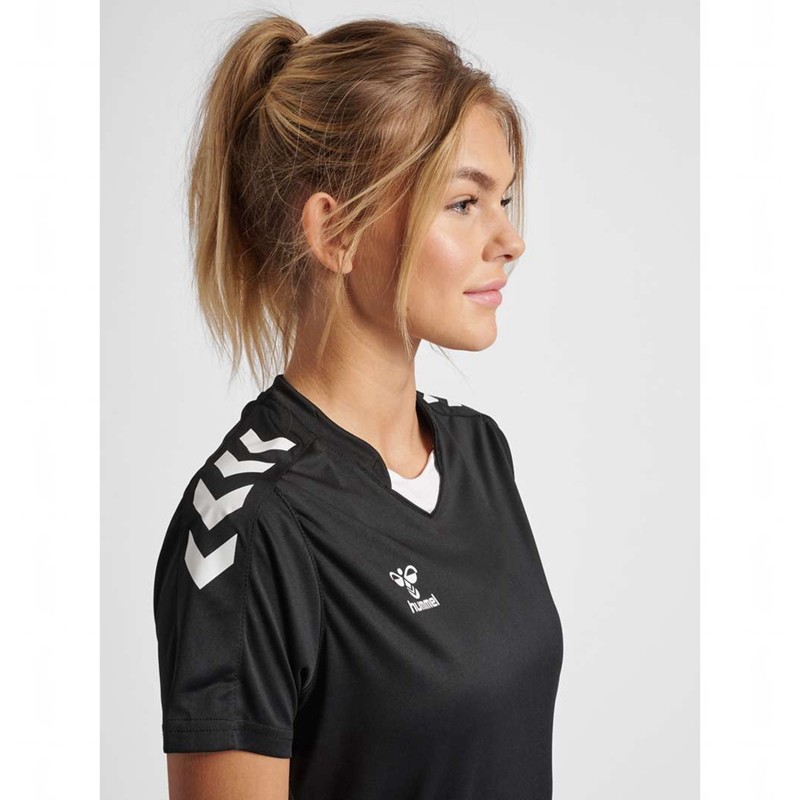 Hummel Core Xk Poly S/S Trikot Damen Schwarz | 365253-172