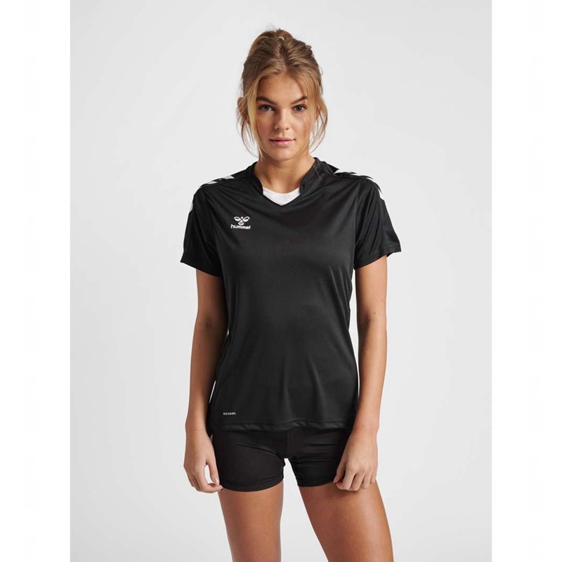 Hummel Core Xk Poly S/S Trikot Damen Schwarz | 365253-172