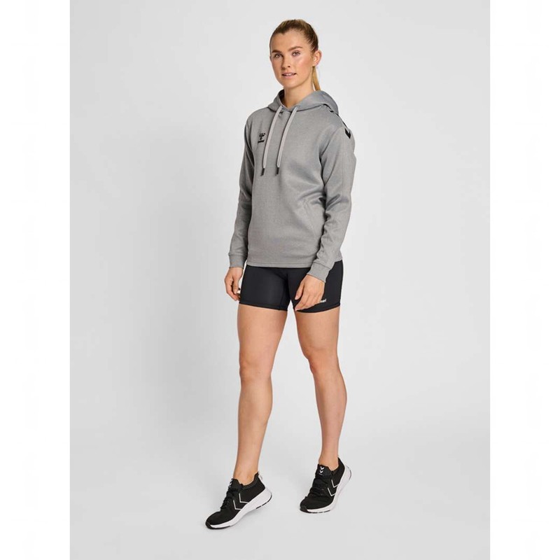 Hummel Core Xk Poly Sweat Hoodie Damen Grau | 723704-063