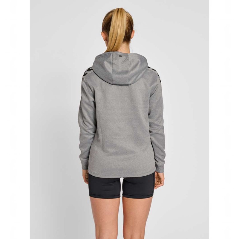 Hummel Core Xk Poly Sweat Hoodie Damen Grau | 723704-063