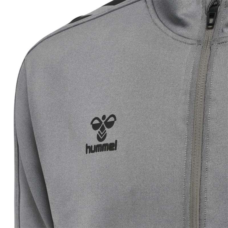 Hummel Core Xk Poly Zip Sweat Sweatshirt Herren Grau | 680850-400
