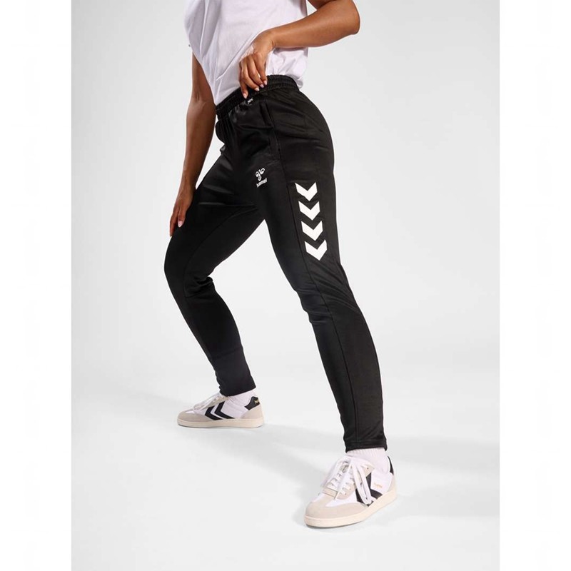 Hummel Core Xk Training Poly Hose Damen Schwarz | 396480-739