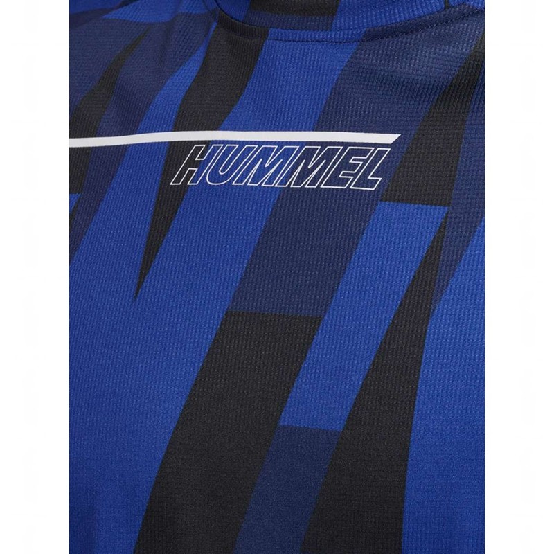 Hummel Court Aop Light Weight T-shirts Herren Blau | 567874-965
