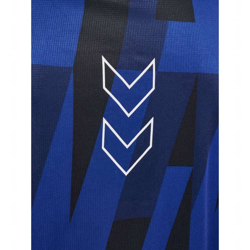 Hummel Court Aop Light Weight T-shirts Herren Blau | 567874-965