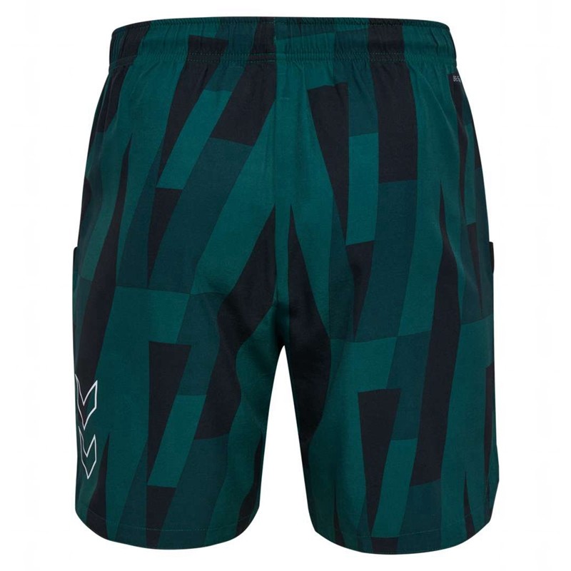 Hummel Court Aop Pocket Kurze Hose Herren Grün | 691717-888
