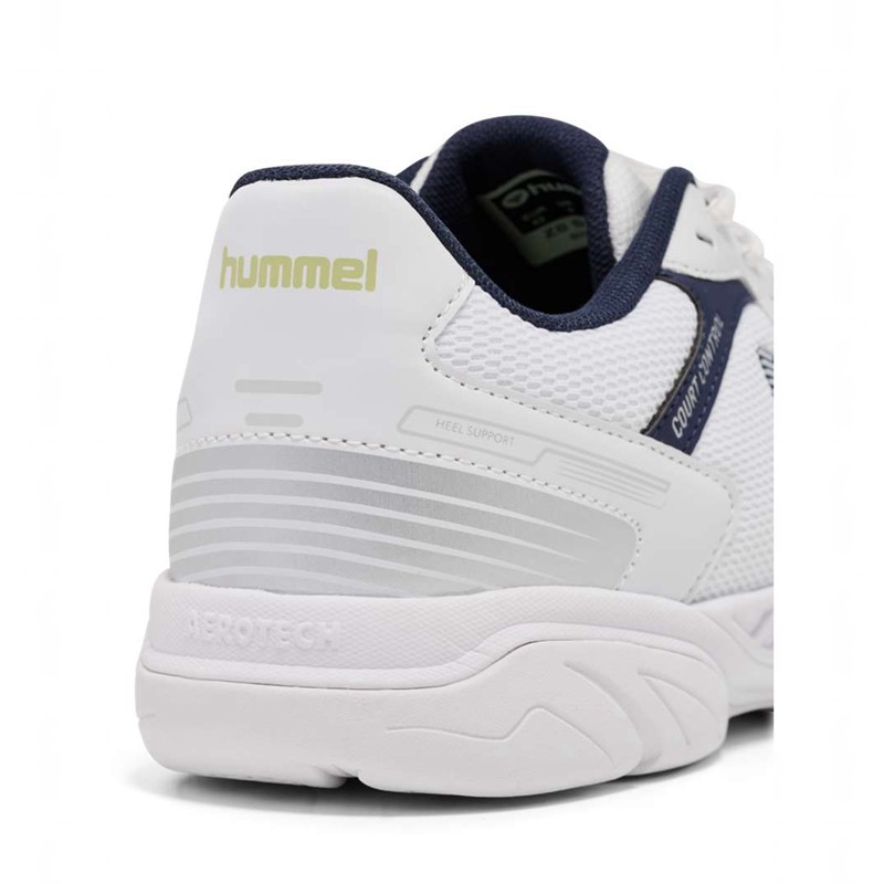 Hummel Court Control Ii Hallenschuhe Damen Weiß | 458072-155