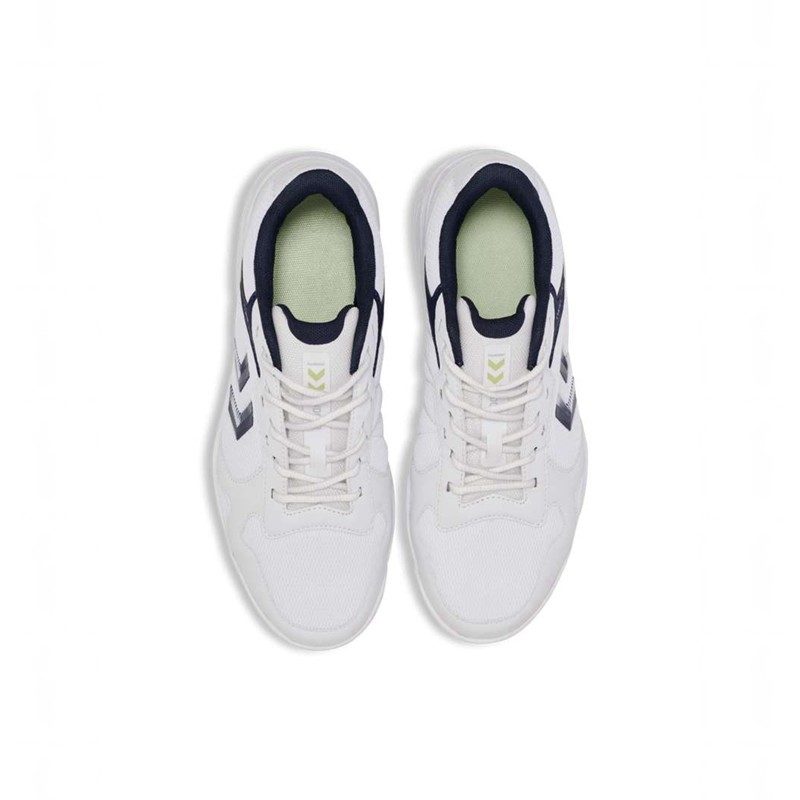 Hummel Court Control Ii Hallenschuhe Damen Weiß | 458072-155