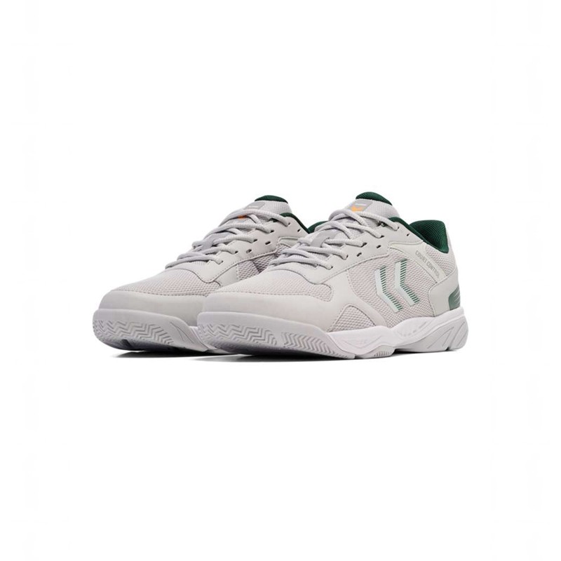 Hummel Court Control Ii Hallenschuhe Damen Grau | 554696-953