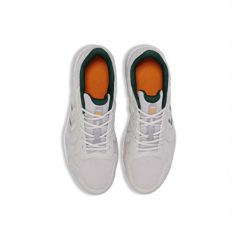 Hummel Court Control Ii Hallenschuhe Damen Grau | 554696-953