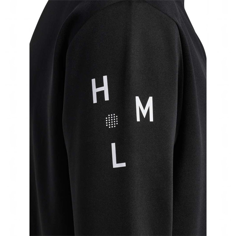 Hummel Court Half Zip L/S Sweatshirt Herren Schwarz | 756383-794