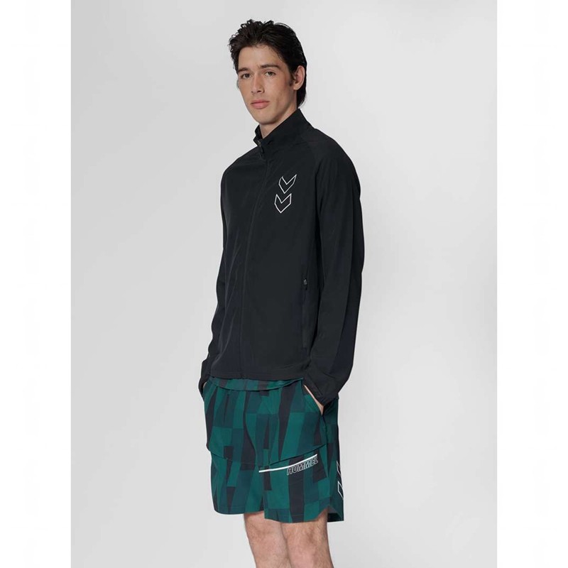 Hummel Court Jacken Herren Schwarz | 337550-555
