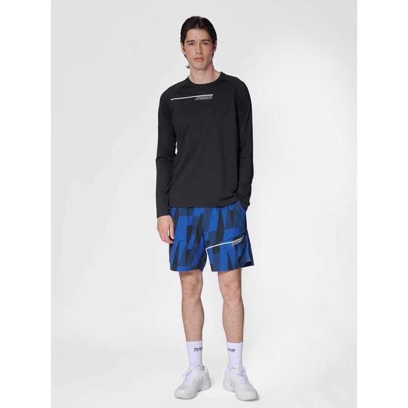 Hummel Court Light Weight L/S T-shirts Herren Schwarz | 227729-236