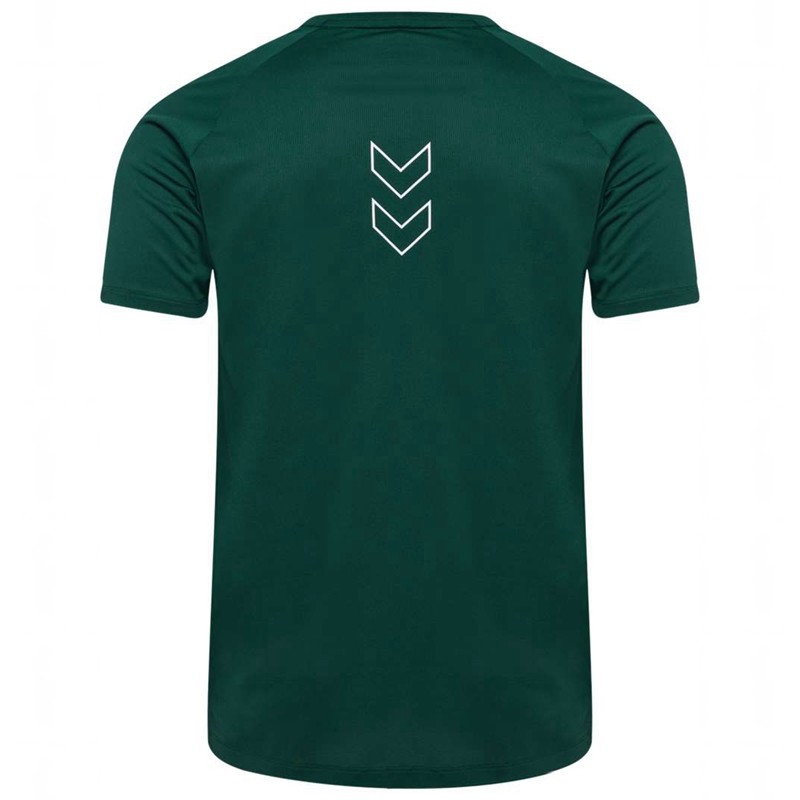 Hummel Court Light Weight T-shirts Herren Grün | 525133-664