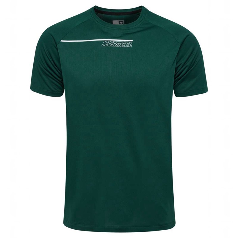Hummel Court Light Weight T-shirts Herren Grün | 525133-664