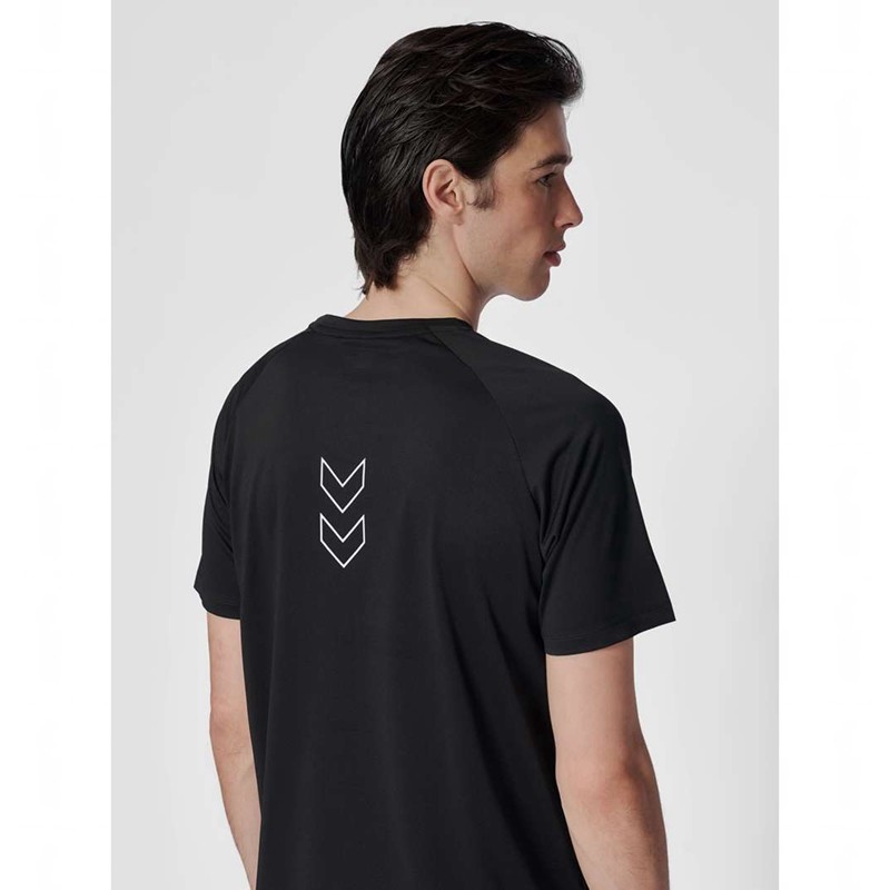 Hummel Court Light Weight T-shirts Herren Schwarz | 740820-193