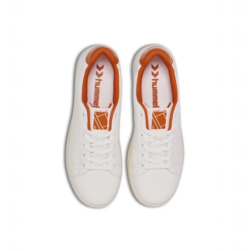 Hummel Court Line Lz Sneakers Damen Weiß | 116120-535
