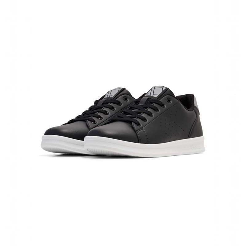 Hummel Court Line Sneakers Damen Schwarz | 969174-671