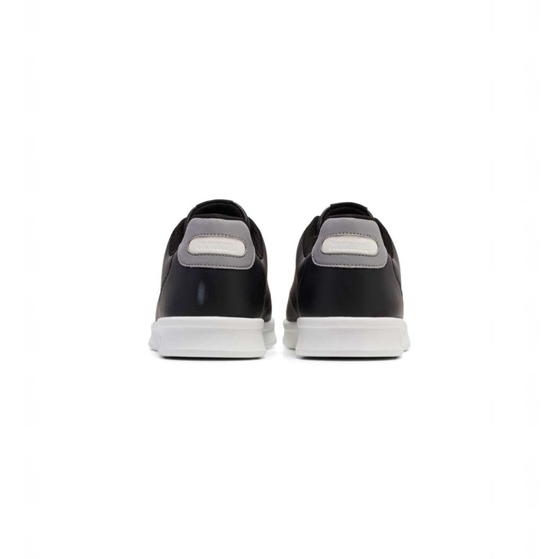 Hummel Court Line Sneakers Damen Schwarz | 969174-671