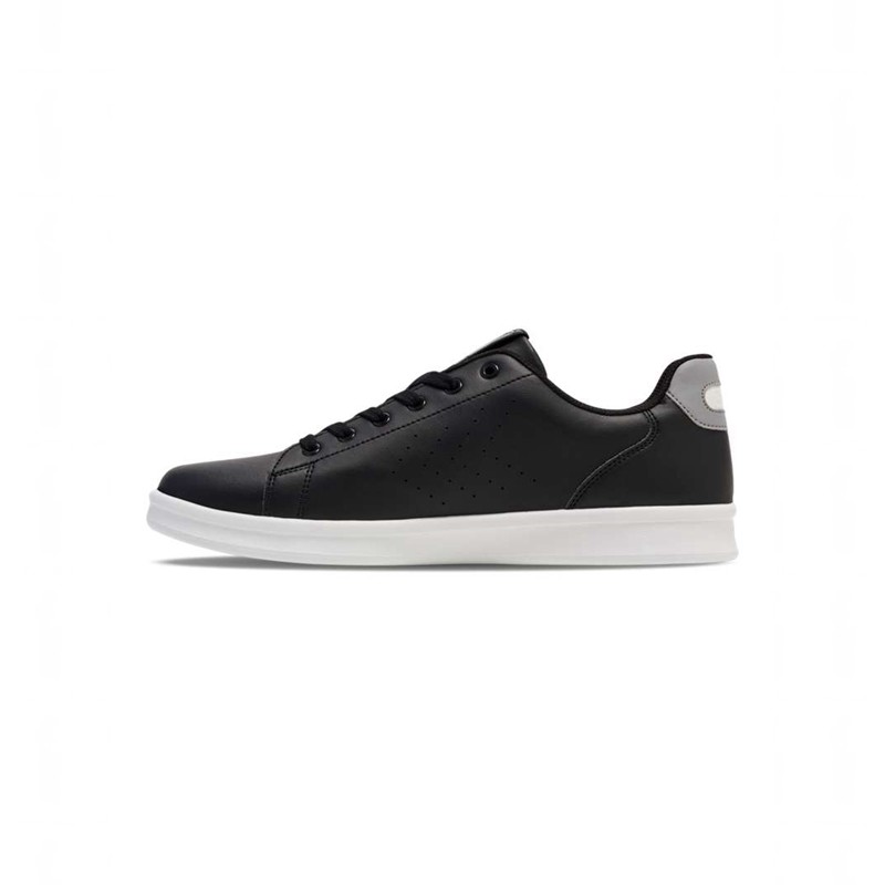 Hummel Court Line Sneakers Damen Schwarz | 969174-671