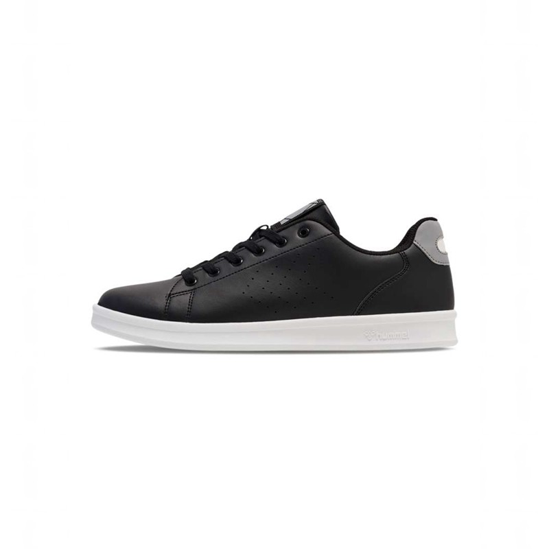 Hummel Court Line Sneakers Damen Schwarz | 969174-671