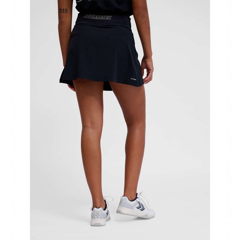 Hummel Court Mid Waist Pocket W Röcke Damen Schwarz | 854189-107