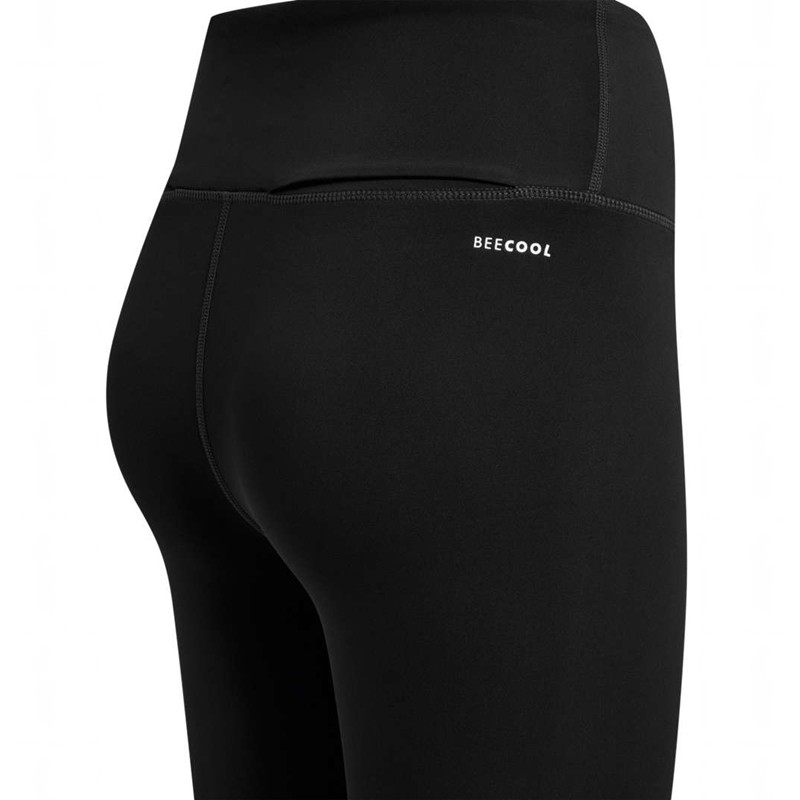 Hummel Court Mid Waist Pocket W Strumpfhose Damen Schwarz | 693706-418