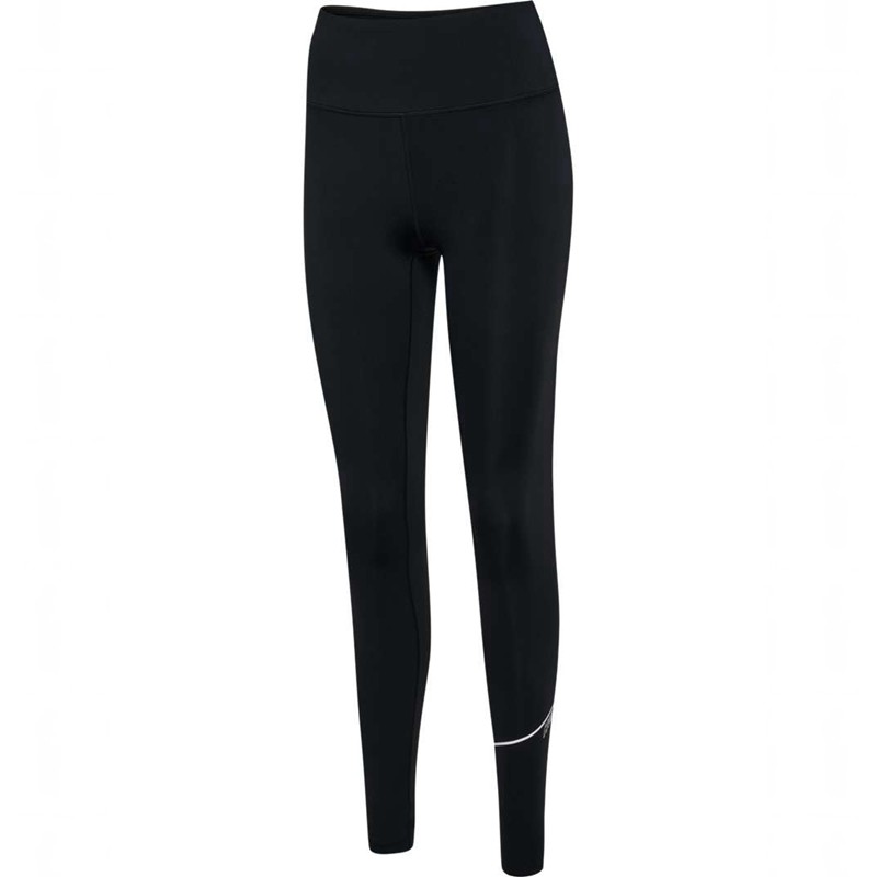 Hummel Court Mid Waist Pocket W Strumpfhose Damen Schwarz | 693706-418