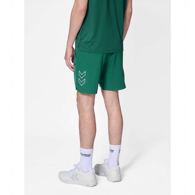 Hummel Court Pocket Kurze Hose Herren Grün | 760207-163