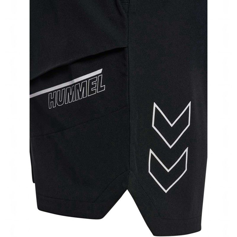 Hummel Court Pocket Kurze Hose Herren Schwarz | 583212-972