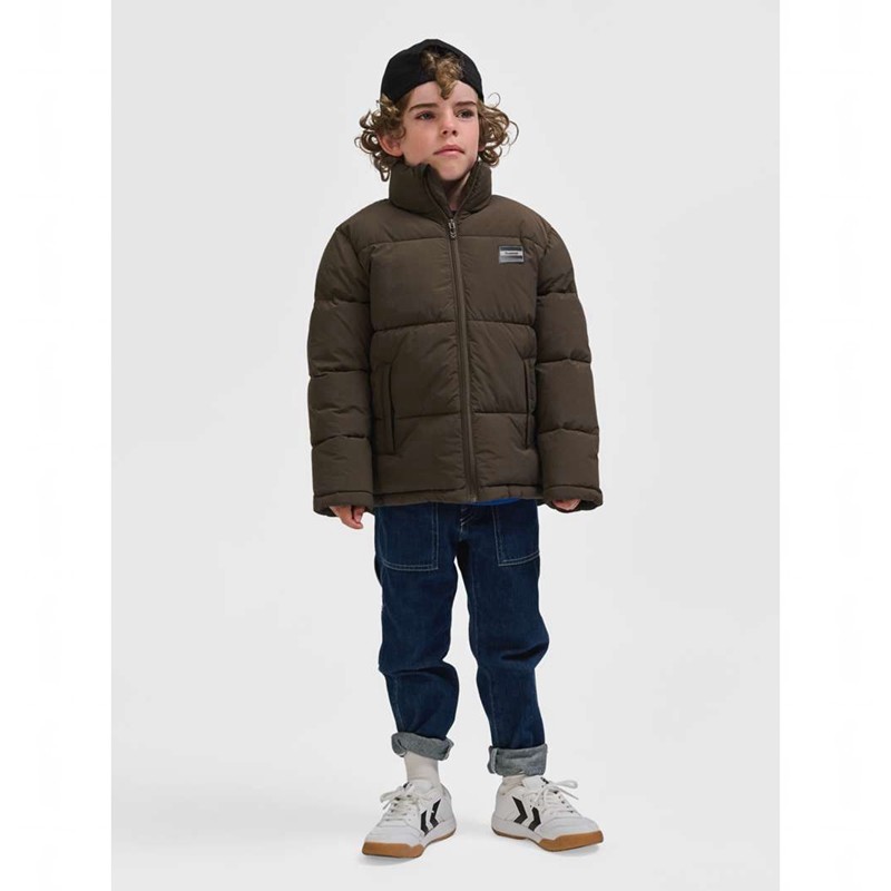 Hummel Crisp Tex Jacken Kinder Braun | 066732-754