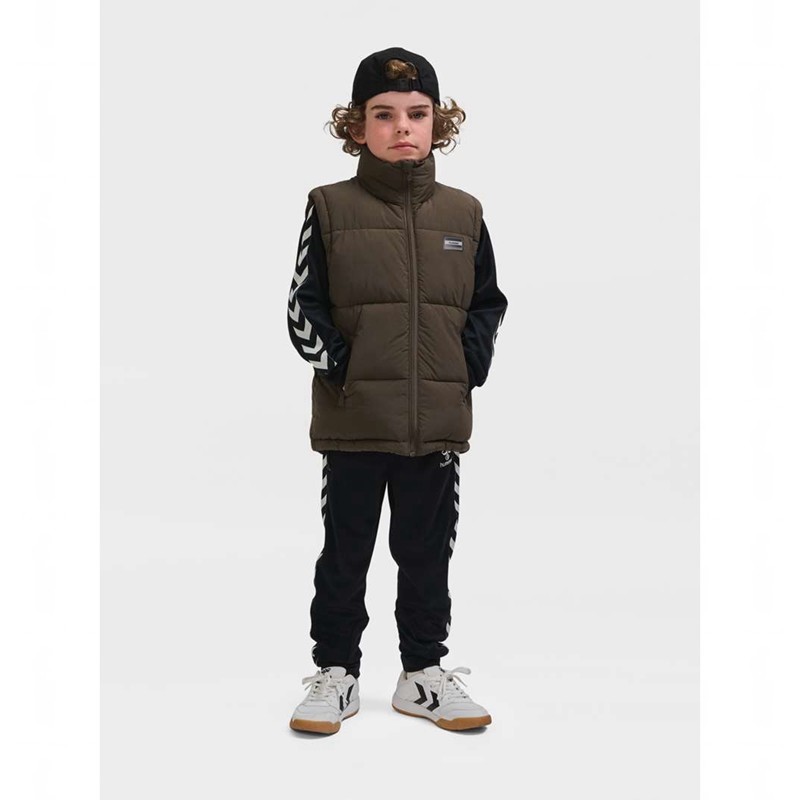 Hummel Crisp Tex Weste Kinder Braun | 522960-079