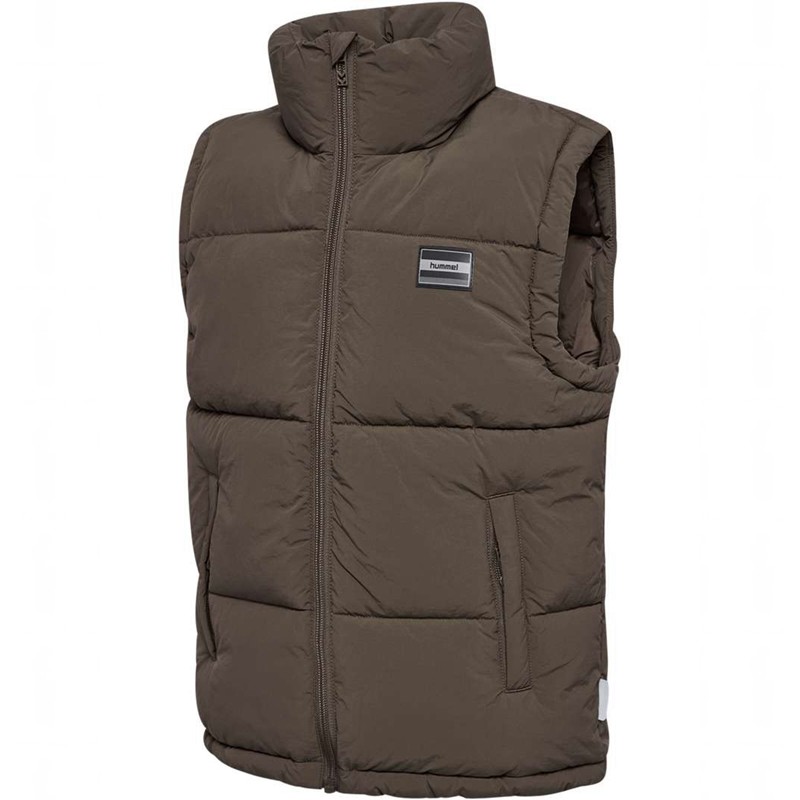 Hummel Crisp Tex Weste Kinder Braun | 522960-079