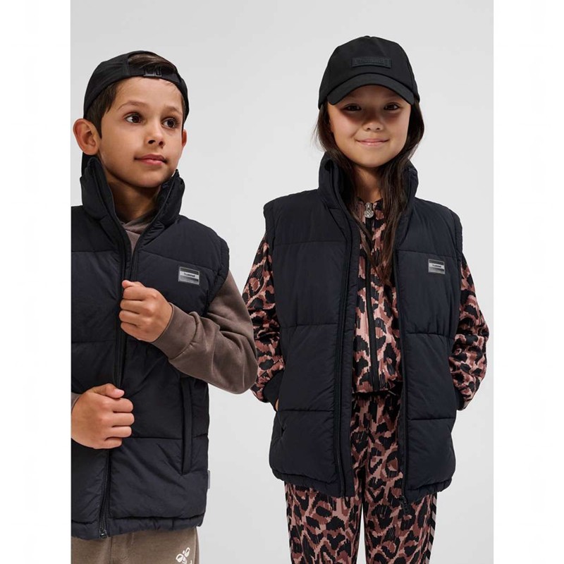 Hummel Crisp Tex Weste Kinder Schwarz | 979237-941