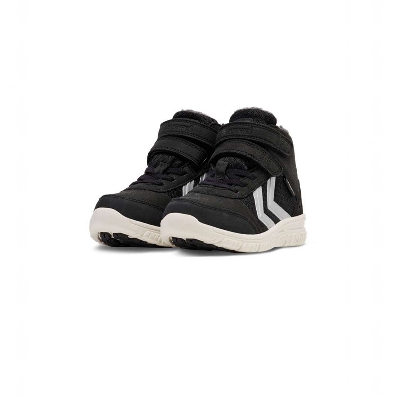Hummel Crosslite Winter Mid Tex Jr Winterschuhe Kinder Schwarz | 542826-150