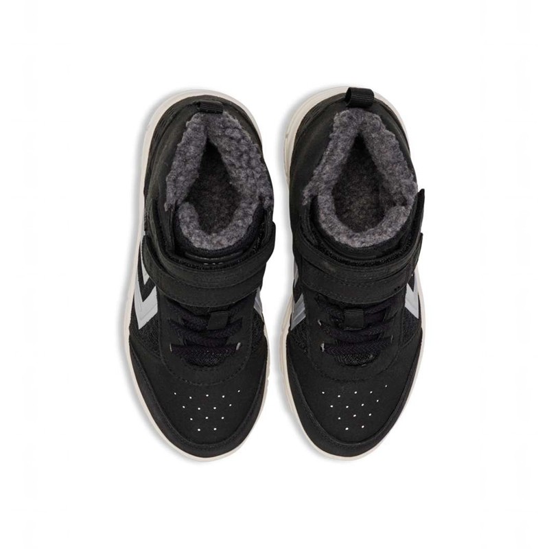 Hummel Crosslite Winter Mid Tex Jr Winterschuhe Kinder Schwarz | 542826-150