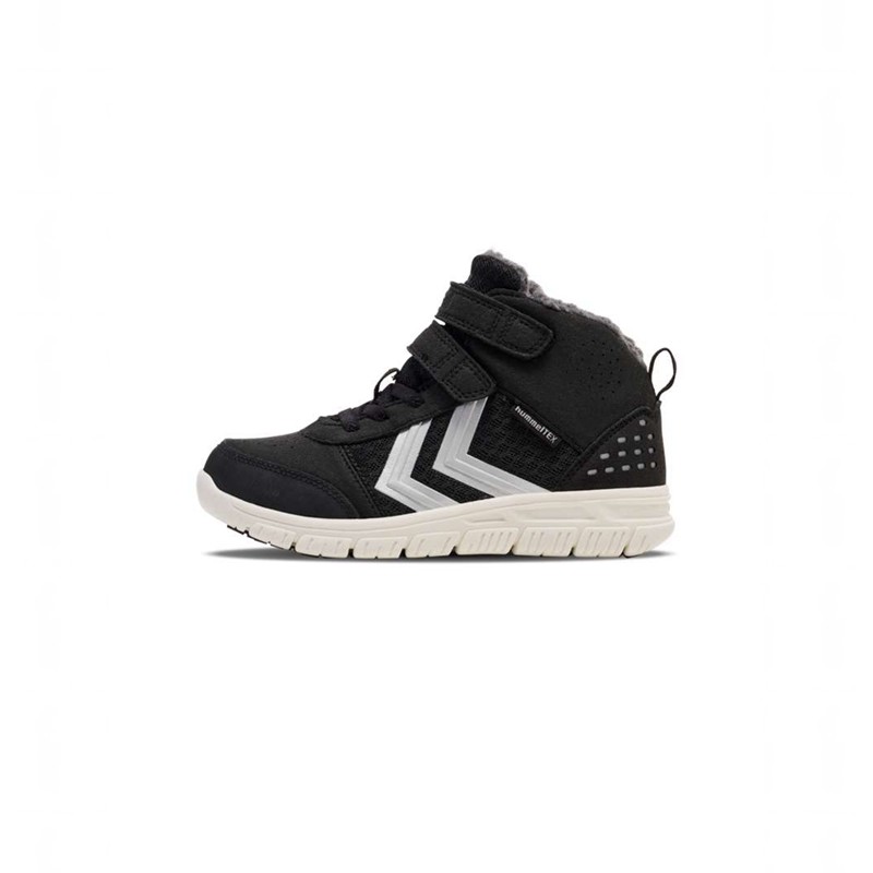 Hummel Crosslite Winter Mid Tex Jr Winterschuhe Kinder Schwarz | 542826-150
