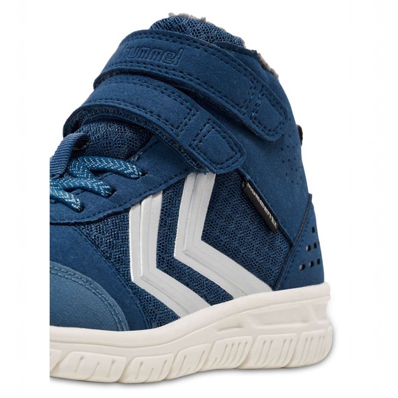 Hummel Crosslite Winter Mid Tex Jr Winterschuhe Kinder Blau | 115425-765