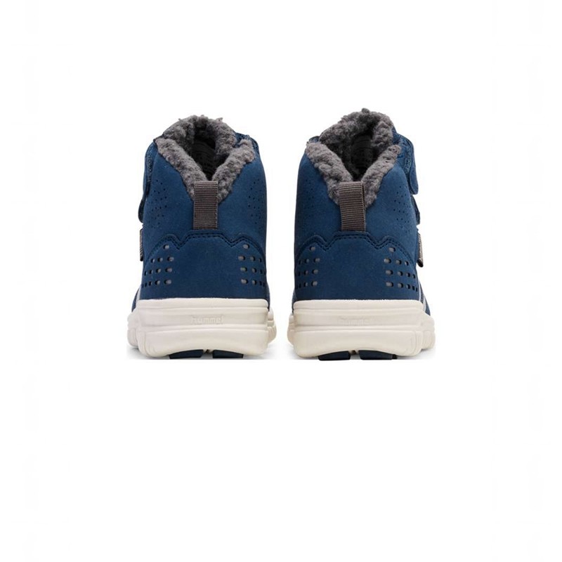 Hummel Crosslite Winter Mid Tex Jr Winterschuhe Kinder Blau | 115425-765