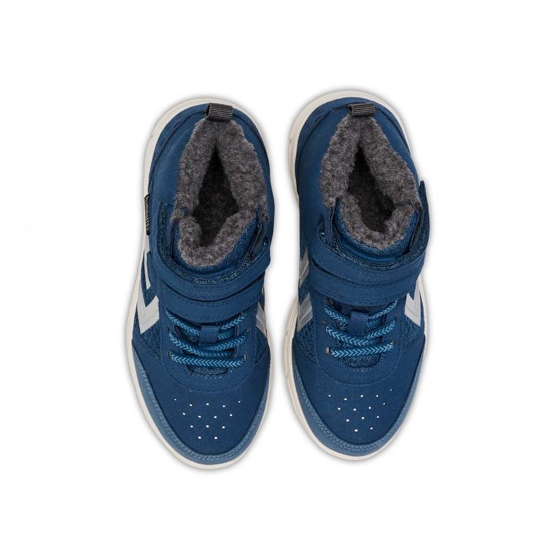 Hummel Crosslite Winter Mid Tex Jr Winterschuhe Kinder Blau | 115425-765